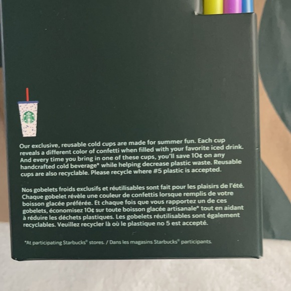 Starbucks Color Changing Cups X 5 - Picture 3 of 4